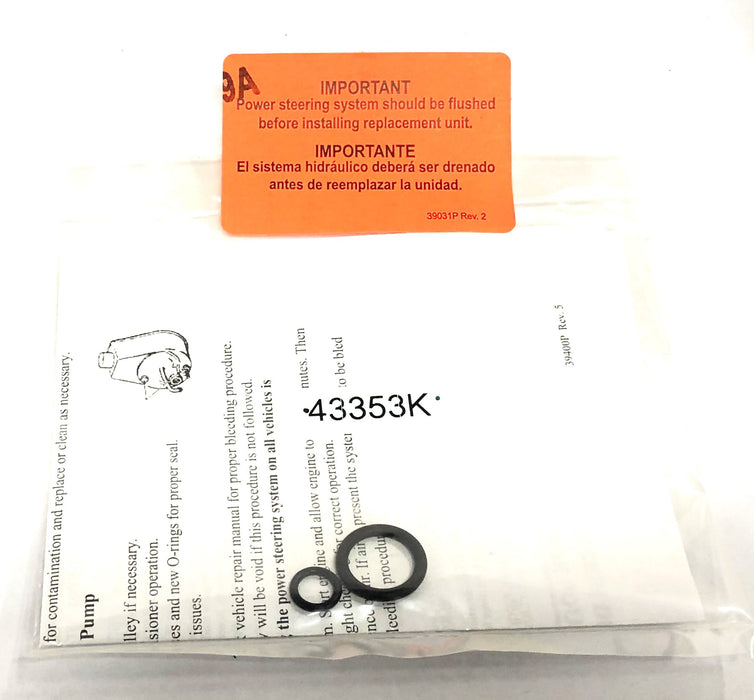 Cardone Federated DOM HYD Steering Pump 20-532 REMANUFACTURED