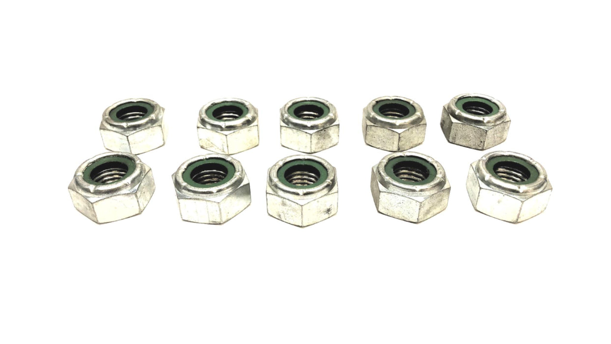 Unbranded 3/4 Inch Stainless Steel Coarse Hex Lock Nut [Lot of 10] NOS