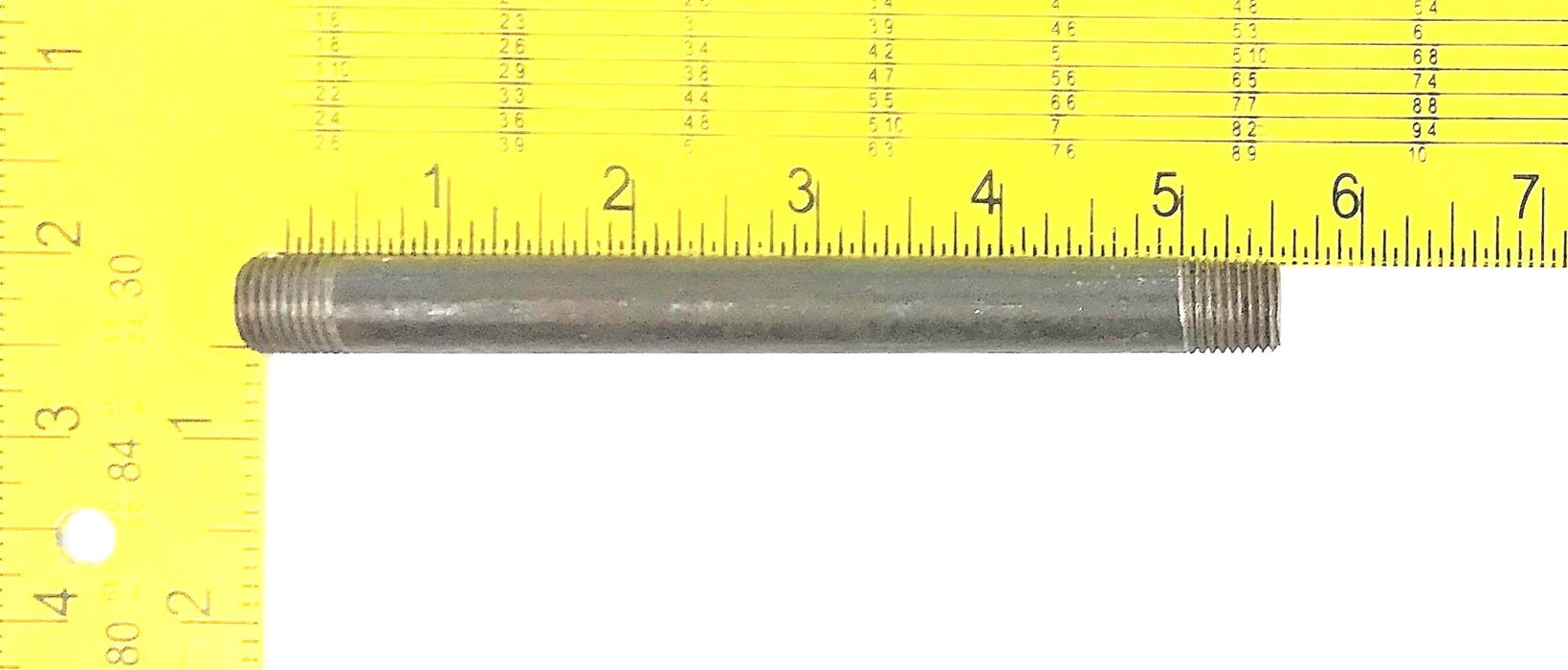 Unbranded Black Steel Pipe Nipple 1/4" x 5-1/2" [Lot of 9] NOS
