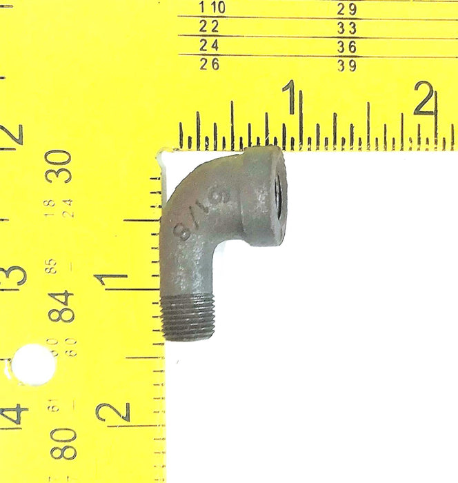 Unbranded Black 1/8" 90 Degree Street Elbow [Lot of 19] NOS