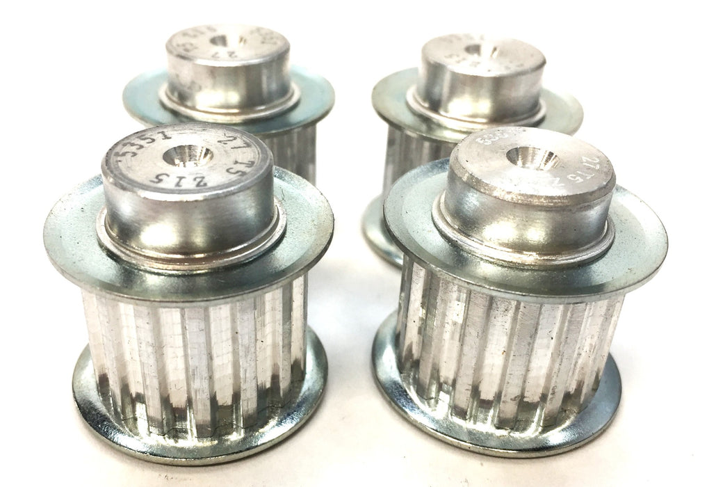 Unbranded Aluminum Pulley 27 T5 Z15 (5351) [Lot of 4] NOS