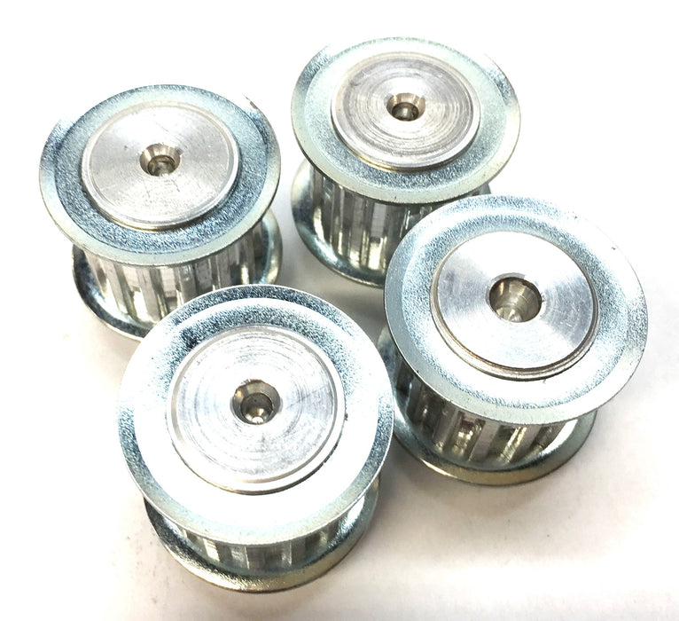 Unbranded Aluminum Pulley 27 T5 Z15 (5351) [Lot of 4] NOS