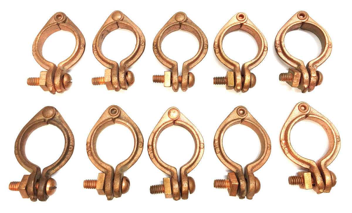 Unbranded 3/4" SplitRing Copper Pipe Hanger [Lot of 10] NOS