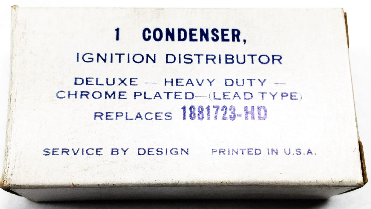 Service By Design Ignition Distributor Condenser 1881723-HD [Lot of 3] NOS