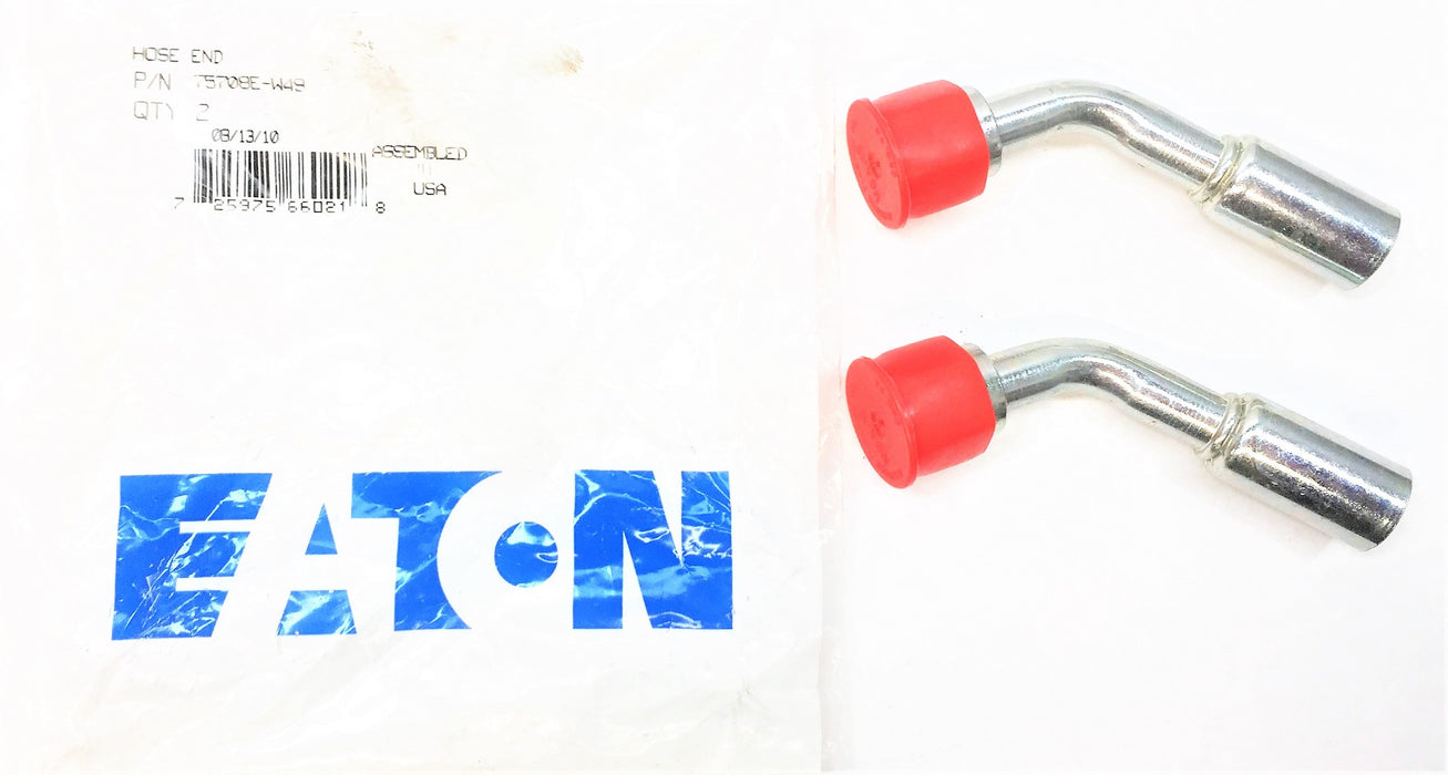 EATON WEATHERHEAD Hose Fitting 75708E-W49 [Lot of 2] NOS