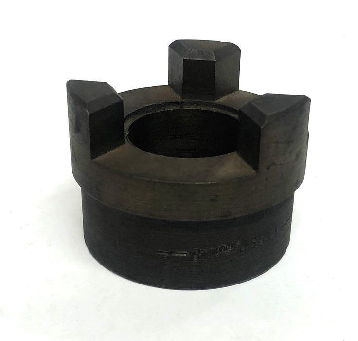 Browning 2.49X2.68 Inch OD Half Jaw Coupling With 1.38 Inch Bore JS5X1 NOS