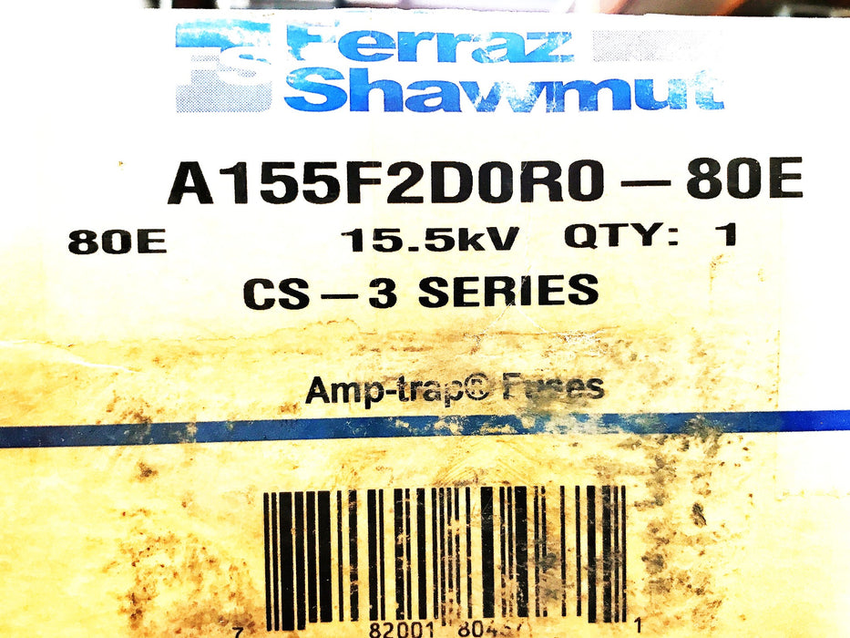 Ferraz Shawmut/Mersen Fuse A155-F2D0R0-80E NOS