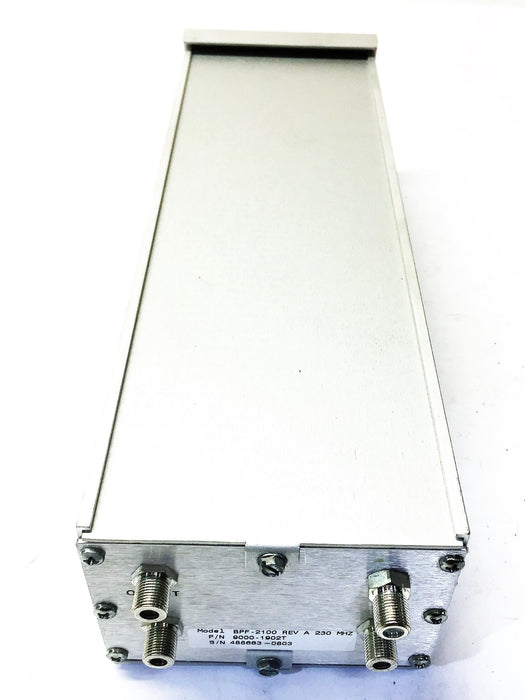 Catel BPF-2100 Bandpass Filer 230mHz 9000-1902T NOS