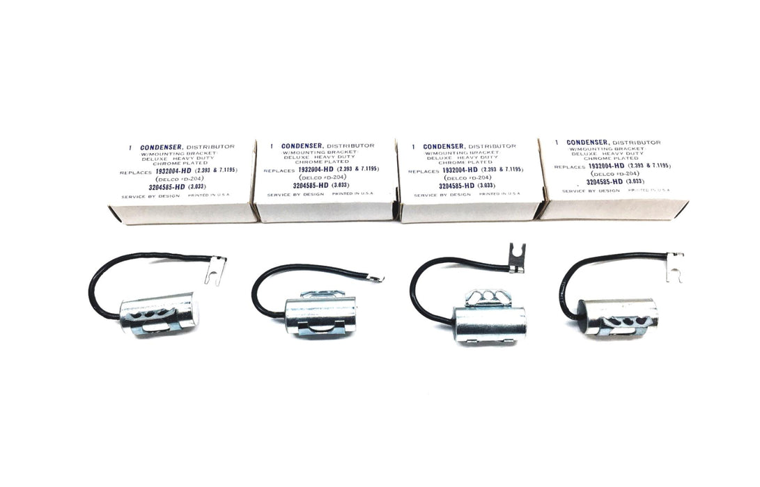 Service By Design Ignition Distributor Condenser 1932004-HD [Lot of 4] NOS