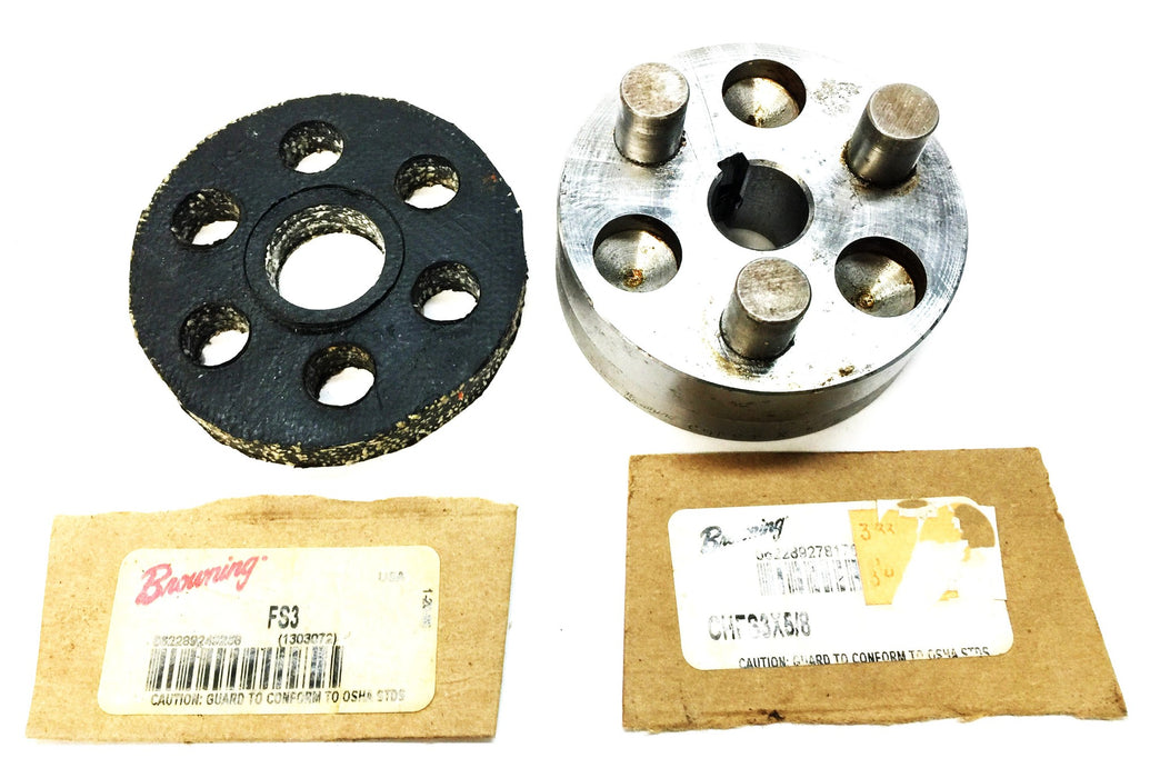 Browning Coupling and Gasket Set (2pcs) CHFS3X5/8 (FS3) NOS