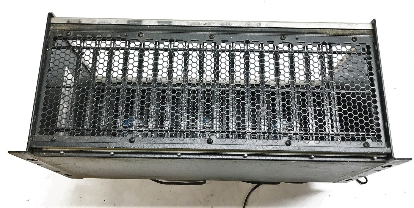 GE Fanuc 17 Slot Rack w/ Cooling Fan Assembly IC698CHS017C (IC697ACC71E)
