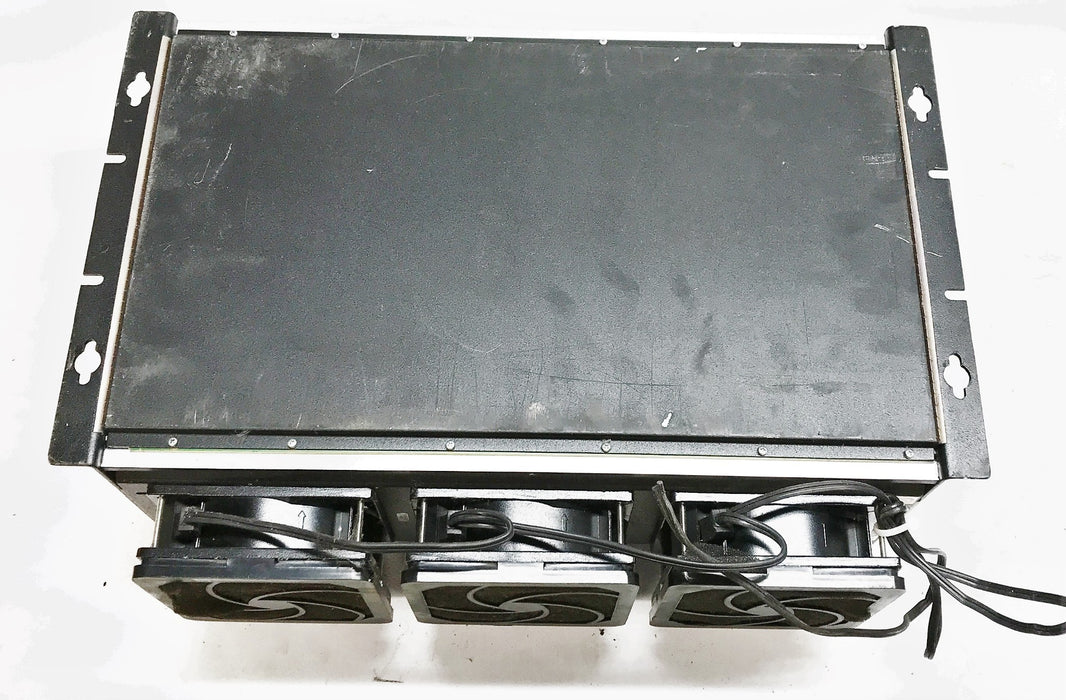 GE Fanuc 17 Slot Rack w/ Cooling Fan Assembly IC698CHS017C (IC697ACC71E)