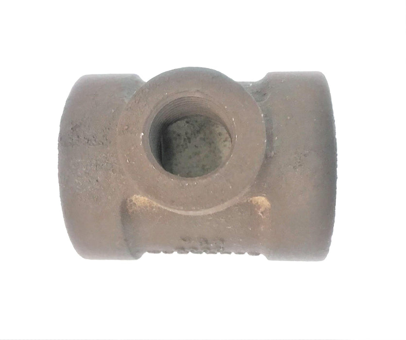 Stockham 1-1/2" x 1-1/2" x 3/4" SCH 80 Iron Tee NOS