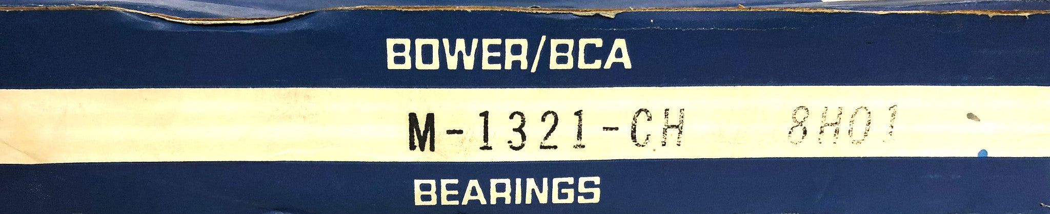 Bower/BCA Cylindrical Roller Bearing Outer Race M1321CH 8H01 NOS