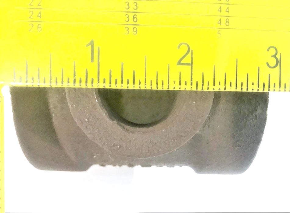 Stockham 1-1/2" x 1-1/2" x 3/4" SCH 80 Iron Tee NOS
