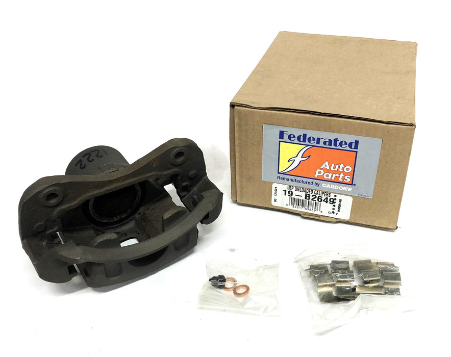Cardone Federated DOM Unloaded Disc Brake Caliper 19-B2649 REMANUFACTURED