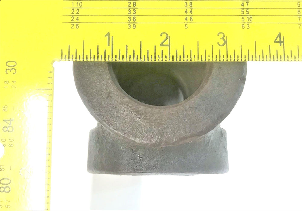 Unbranded 1-1/2" x 1-1/2" x 1-1/4" SCH 80 Iron Tee NOS