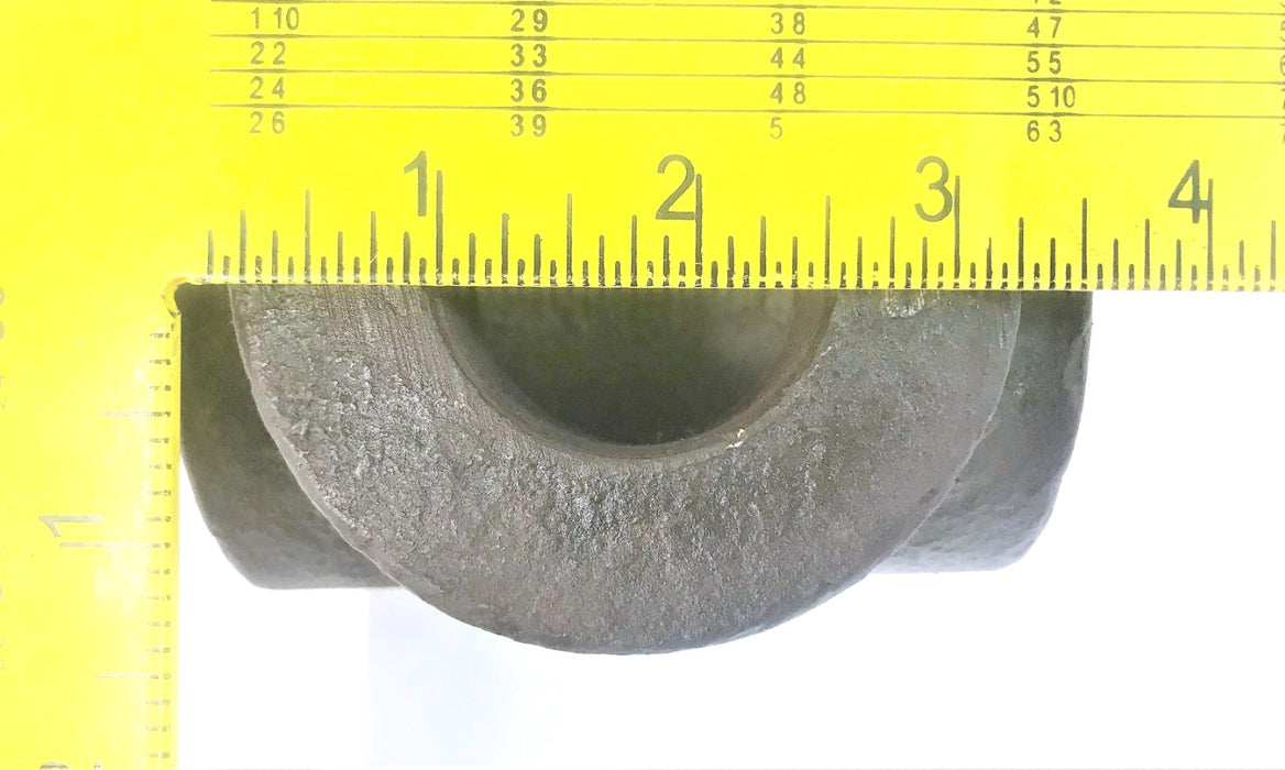 Unbranded 1-1/2" x 1-1/2" x 1-1/4" SCH 80 Iron Tee NOS
