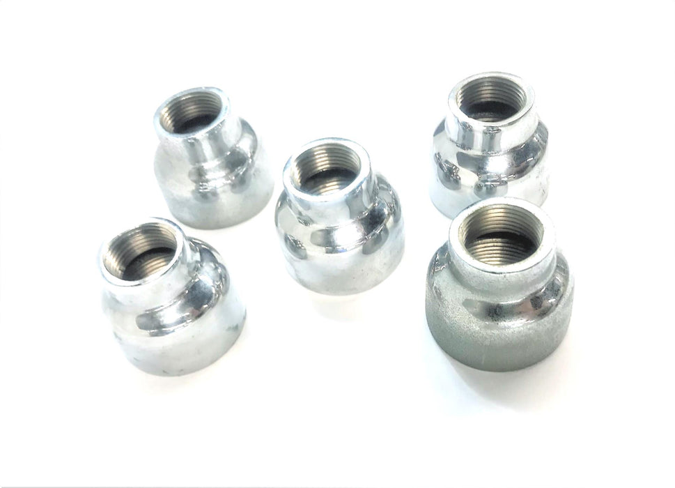 Unbranded 3/4" x 1-1/4" Chrome Reducer [Lot of 5] NOS