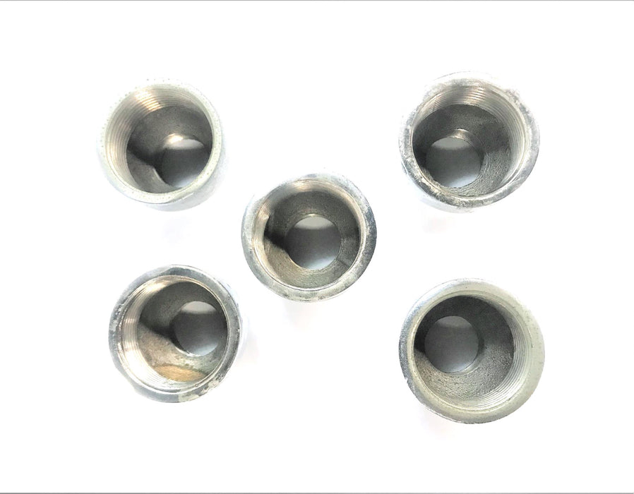 Unbranded 3/4" x 1-1/4" Chrome Reducer [Lot of 5] NOS