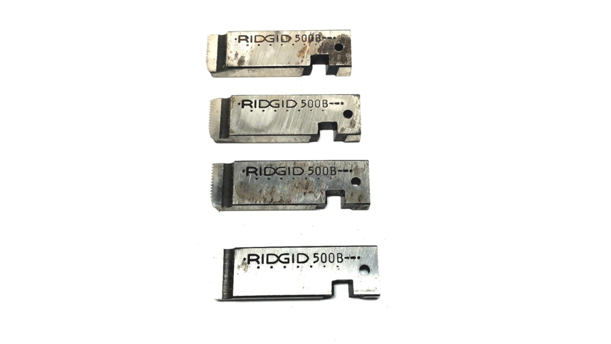 Ridgid Pack of (4) 1/4 INCH - 20 N.C. 500B Bolt Dies NOS