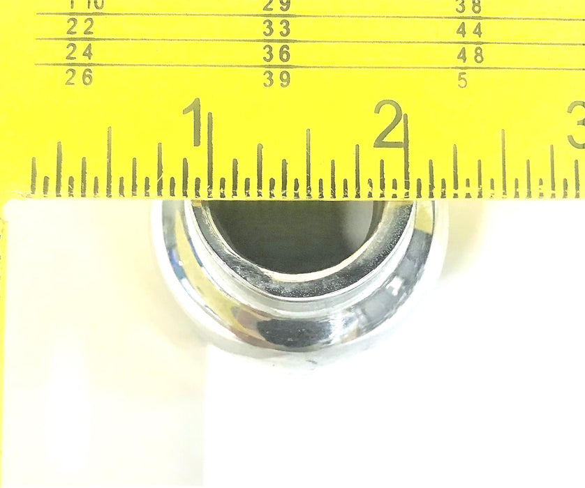 Unbranded 3/4" x 1-1/4" Chrome Reducer [Lot of 5] NOS