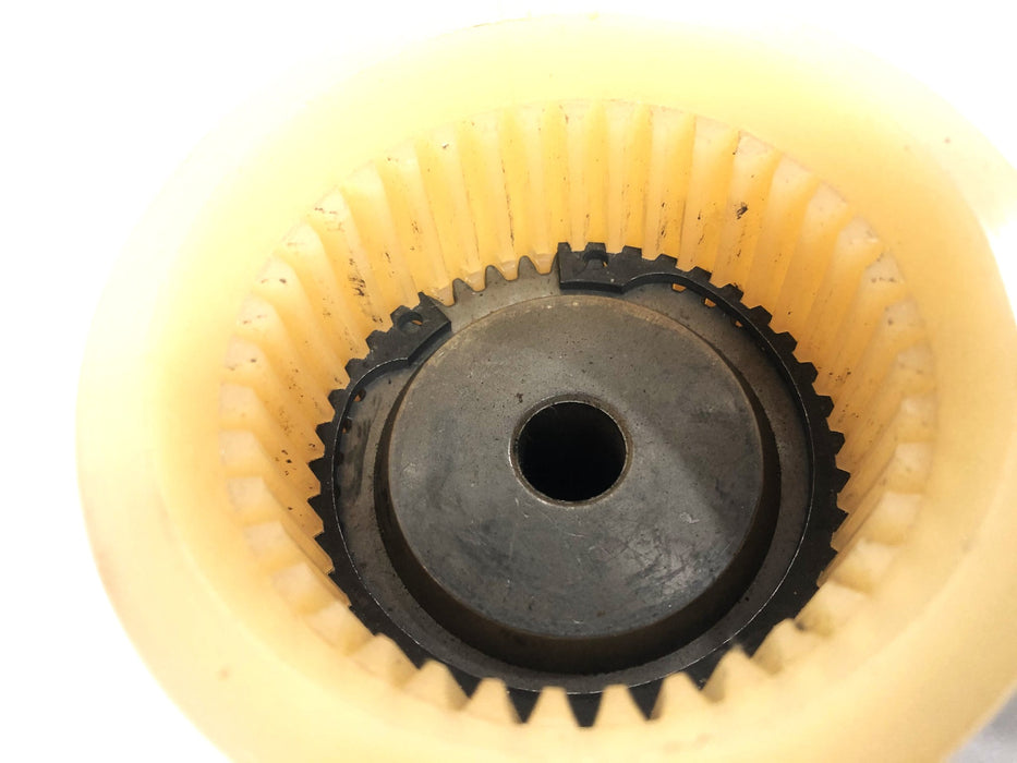 BoWex 40 Tooth Nylon Block Sleeve Gear Coupling M-32 USED