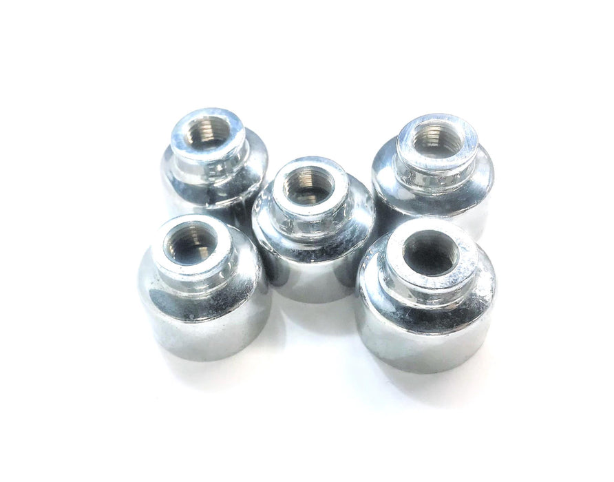 Unbranded 3/4" x 1/4" Chrome Reducer [Lot of 5] NOS