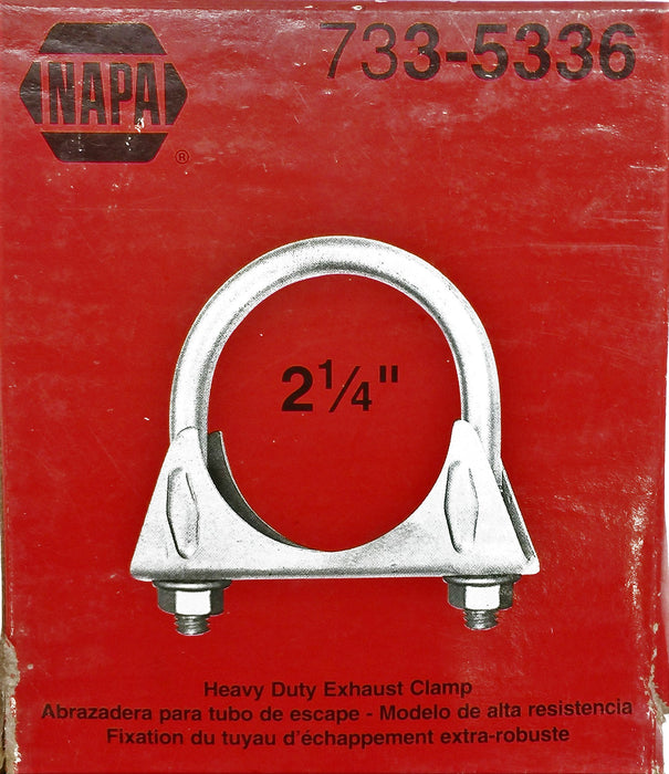 Napa 3/8"x 2-1/4" HD Exhaust Muffler Clamp 733-5336 [Lot of 2] NOS