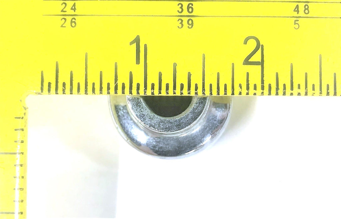 Unbranded 3/4" x 1/4" Chrome Reducer [Lot of 5] NOS