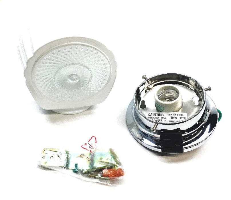 Unbranded Ceiling Mount Bathroom Light Fixture 671704 NOS