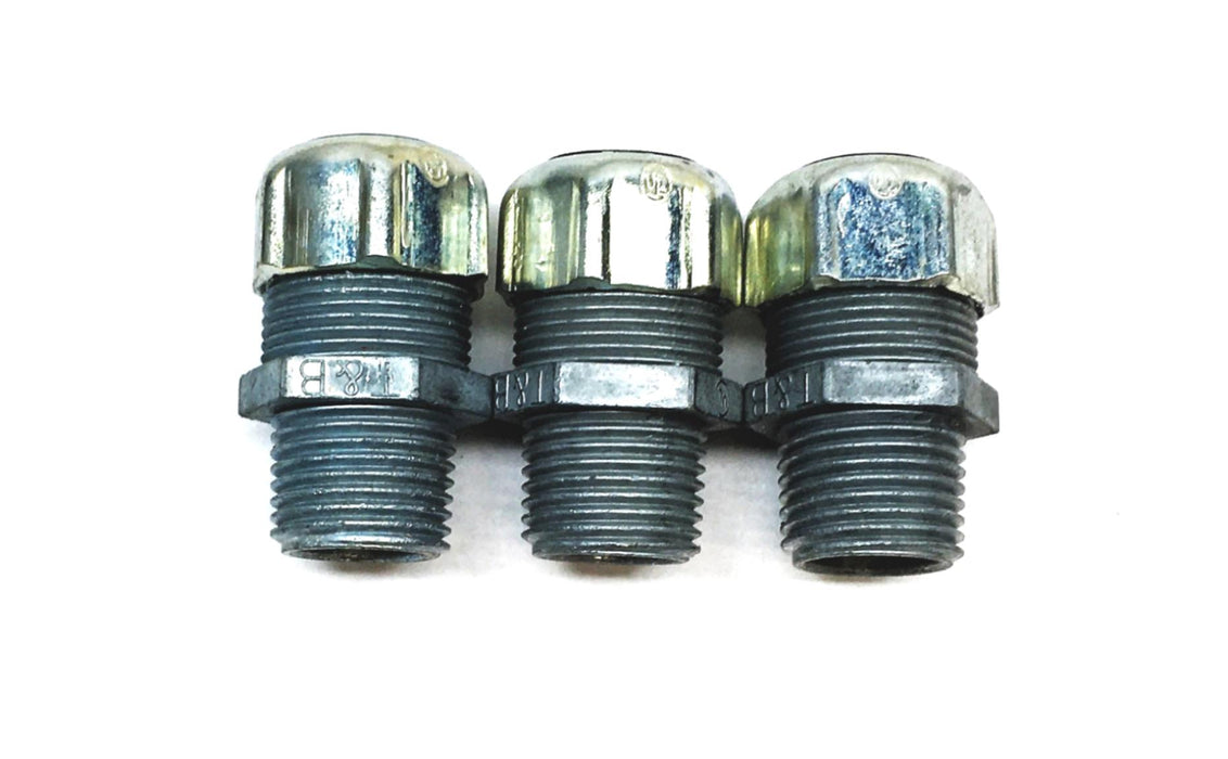 Thomas & Betts 3/4 Inch Steel Cord Grip Fitting [Lot of 3] NOS