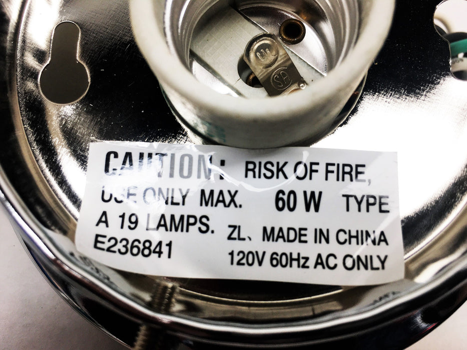 Unbranded Ceiling Mount Bathroom Light Fixture 671704 NOS