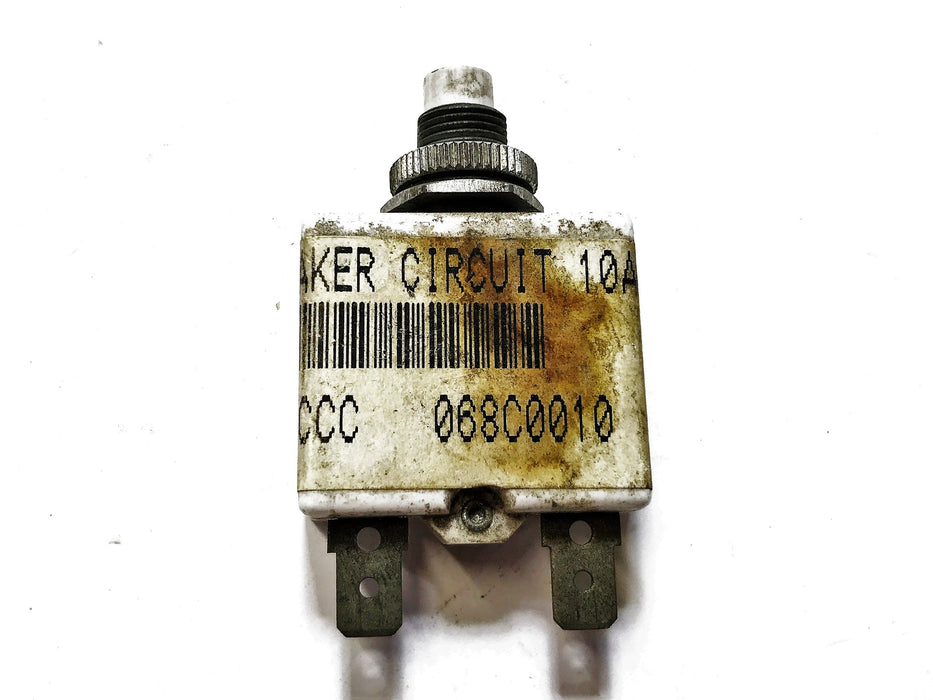 Crane Carrier 10 Amp Breaker Circuit 068C0010 NOS
