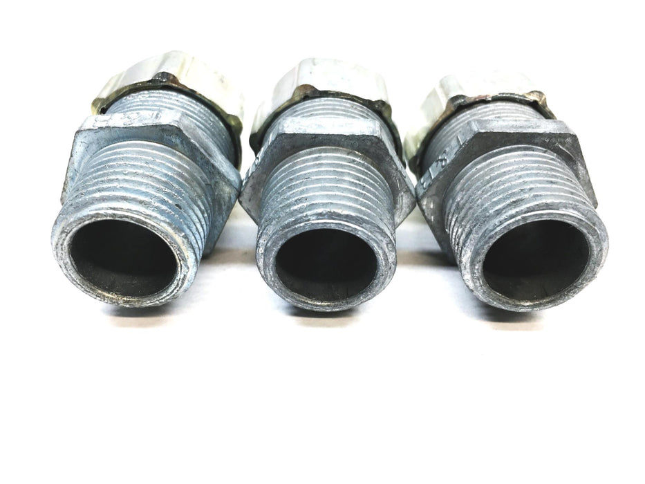 Thomas & Betts 3/4 Inch Steel Cord Grip Fitting [Lot of 3] NOS