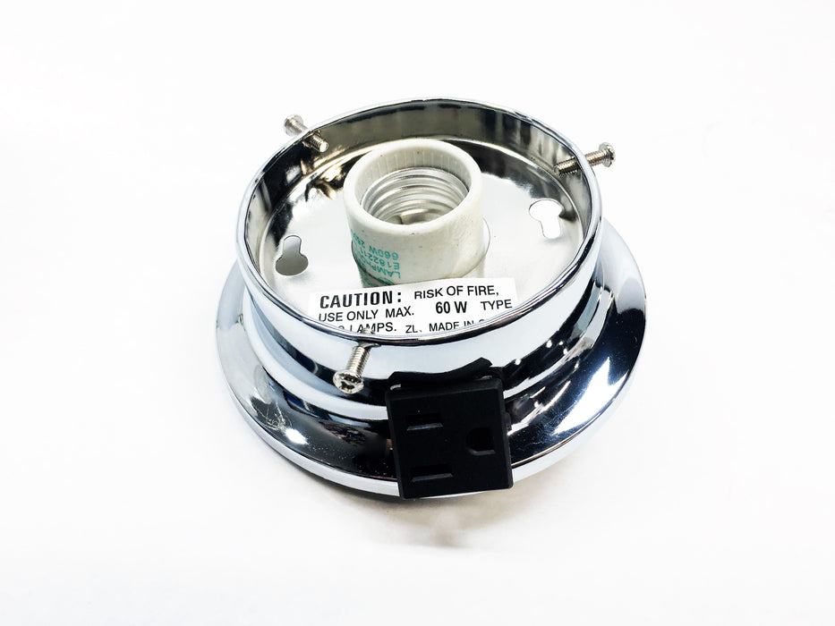 Unbranded Ceiling Mount Bathroom Light Fixture 671704 NOS