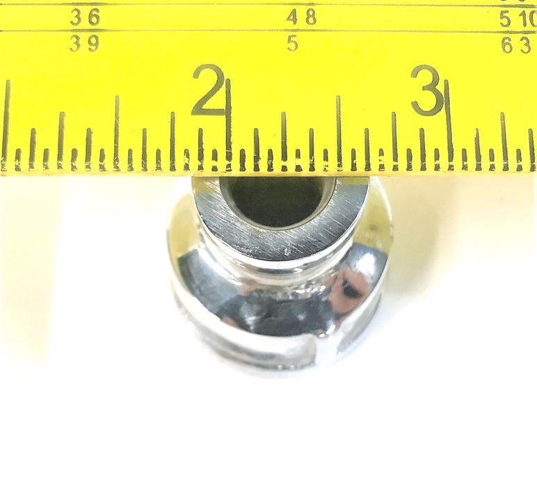Unbranded 3/4" x 1/4" Chrome Reducer **MIXED STYLES** [Lot of 6] NOS