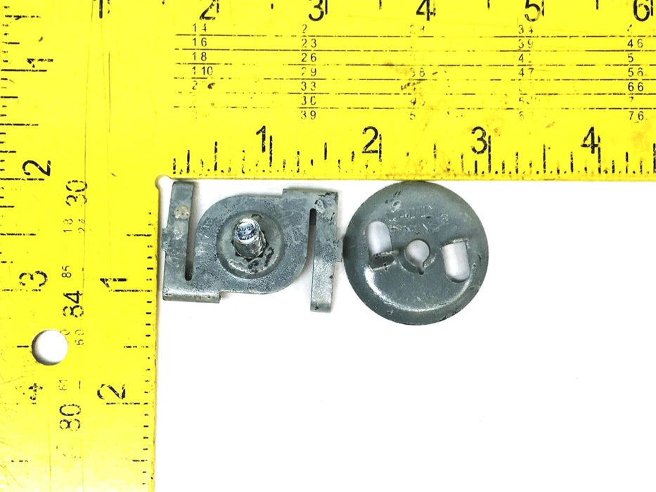 Caddy Spring Steel Twist Clip With Wing Nut 4WN 1E [Lot of 20] NOS
