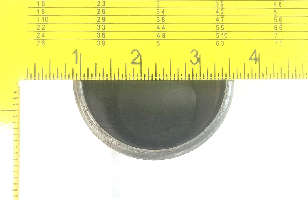 Unbranded 2-1/2" x 5" Black Steel Nipple Schedule 40 [Lot of 2] NOS