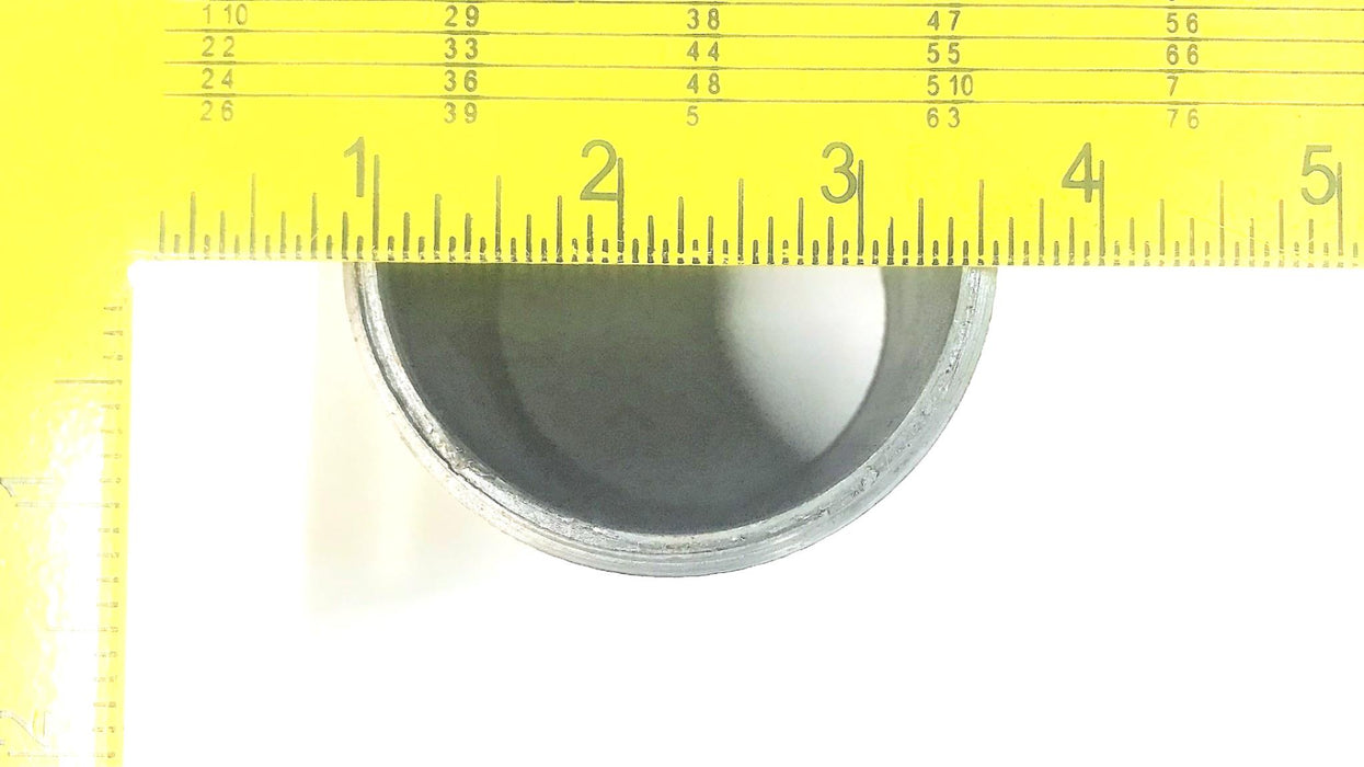 Unbranded 2-1/2" x 3" Black Steel Nipple Schedule 40 [Lot of 3] NOS