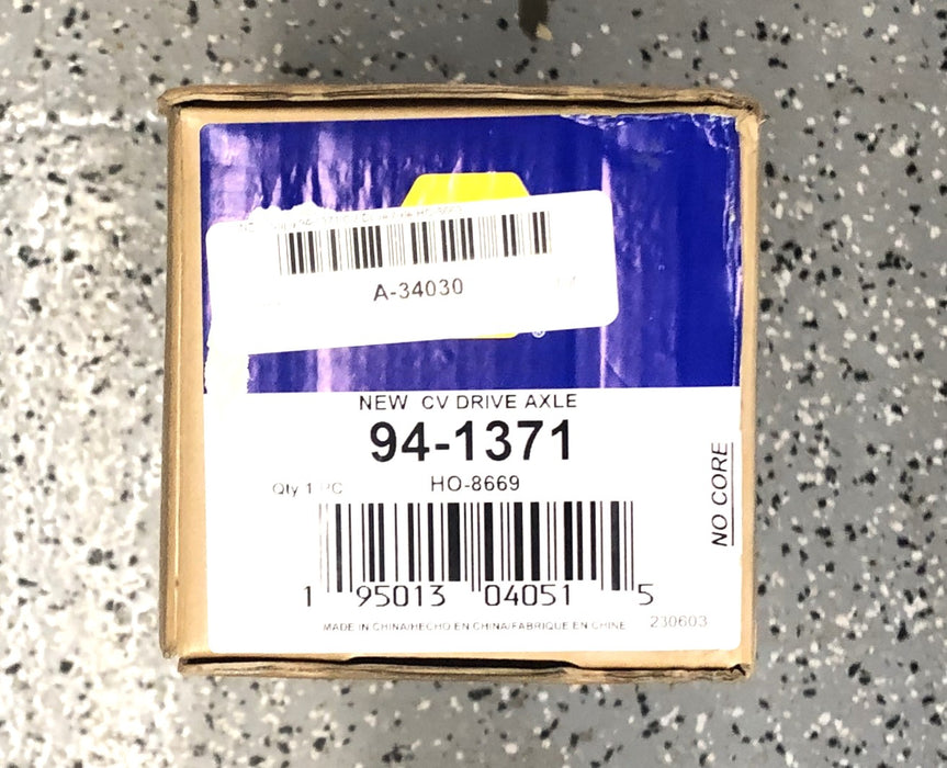 NAPA New CV Drive Axle HO-8669 (94-1371) NOS