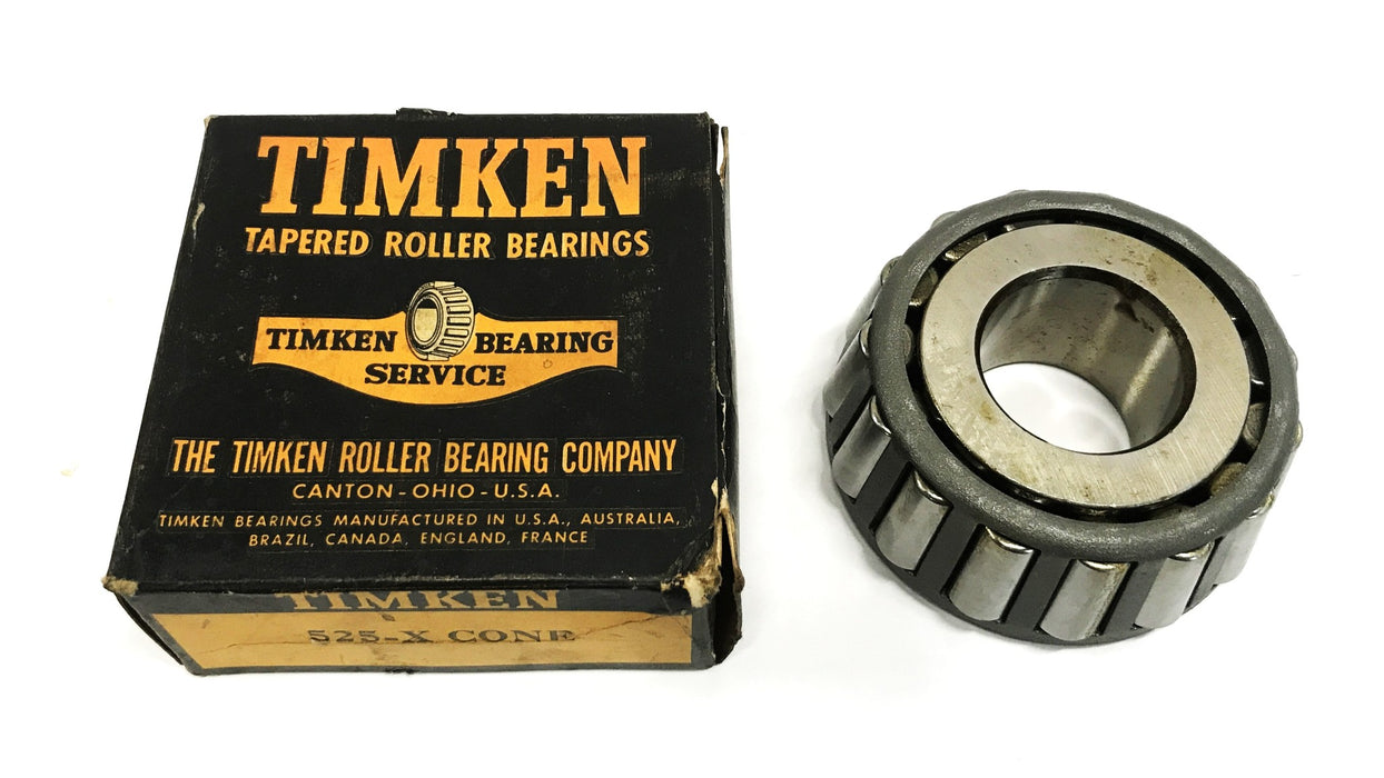 Timken Tapered Roller Bearing Cone 525-X NOS