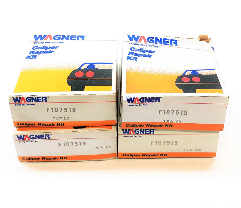 Wagner Brake Caliper Seal Kit F107519 [Lot of 4] NOS