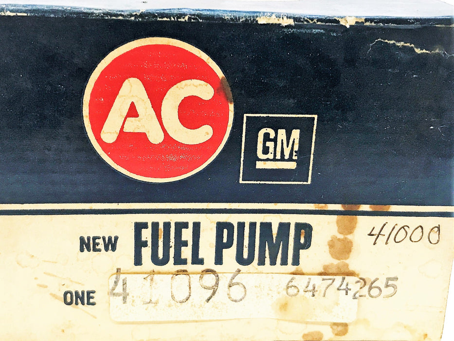 ACDelco Fuel Pump Assembly 41096 NOS