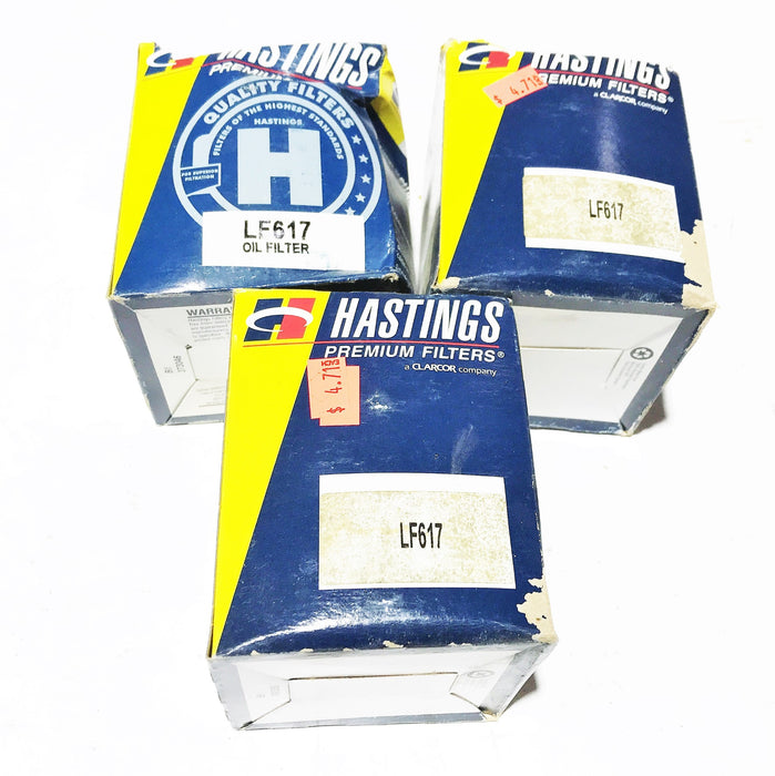 Hastings Power Steering Filter LF617 [Lot of 3] NOS