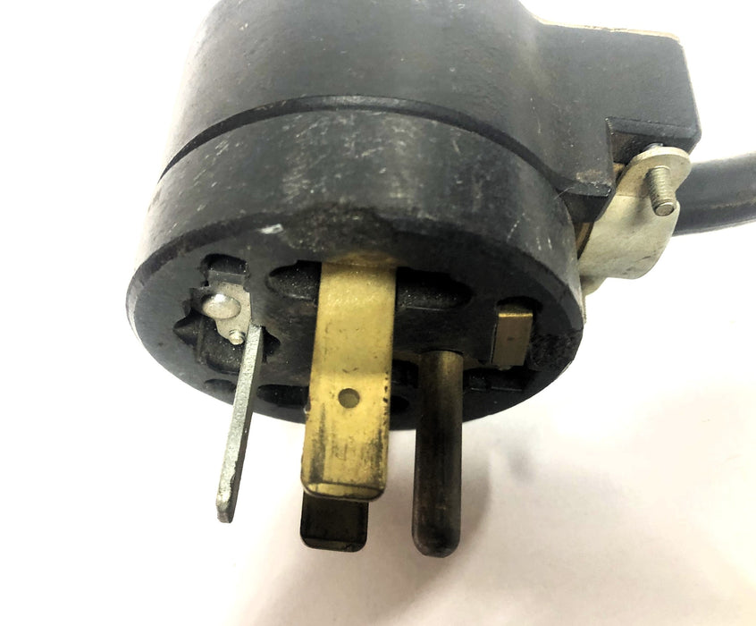 Hubbell 60A Armored Wire Plug 125/250V USED