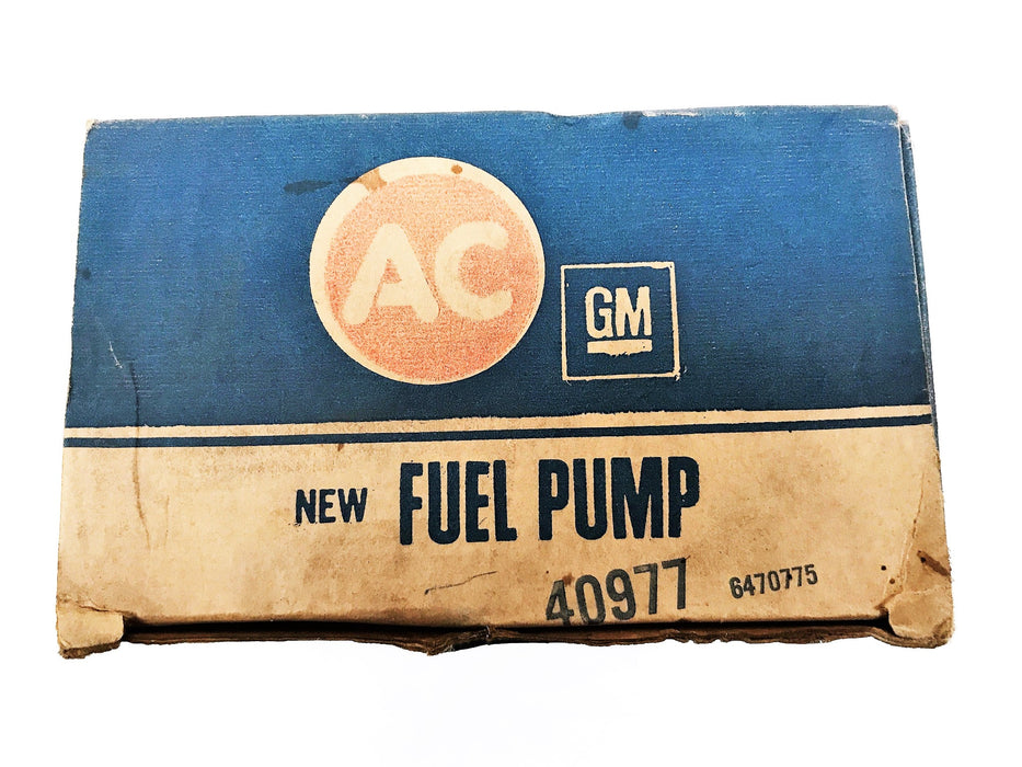 ACDelco Fuel Pump Assembly 40977 NOS