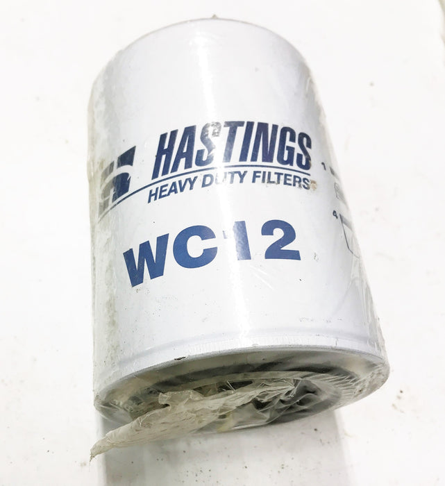Hastings Coolant Filter WC12 NOS