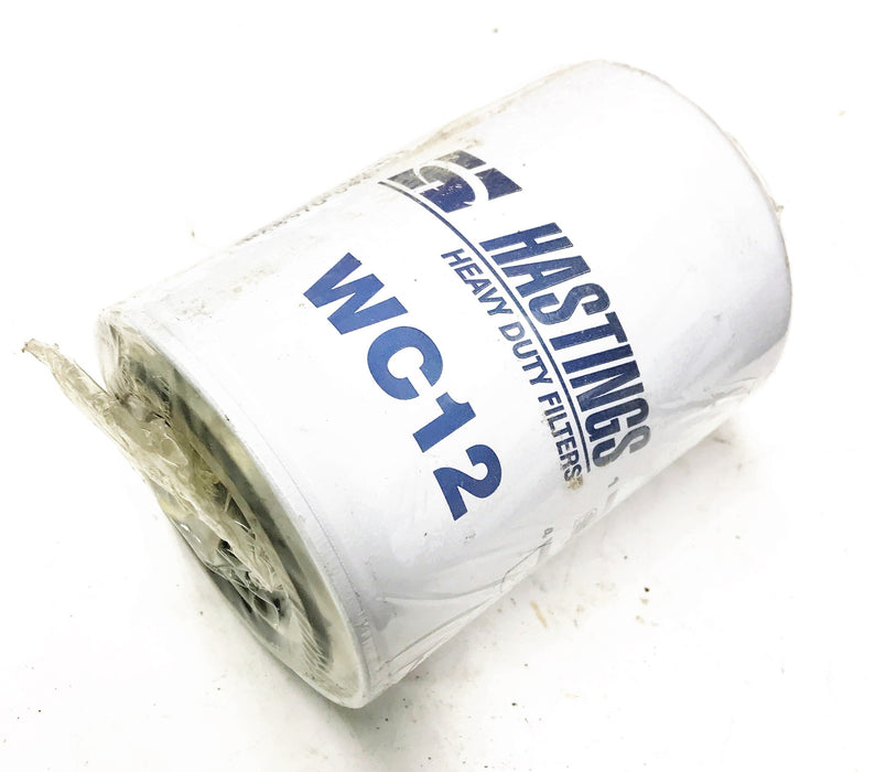 Hastings Coolant Filter WC12 NOS