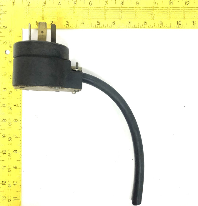 Hubbell 60A Armored Wire Plug 125/250V USED